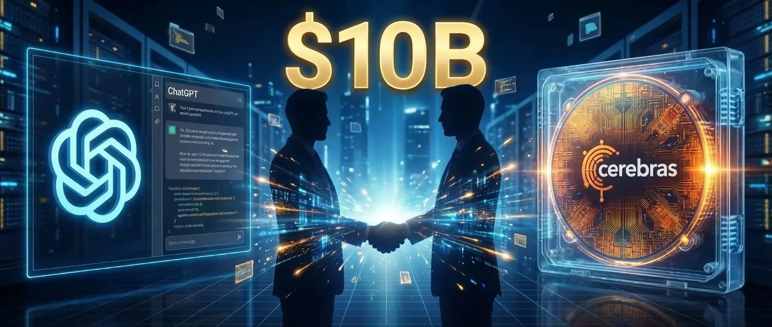 OpenAI and Cerebras Systems announce historic $10 billion AI computing partnership
