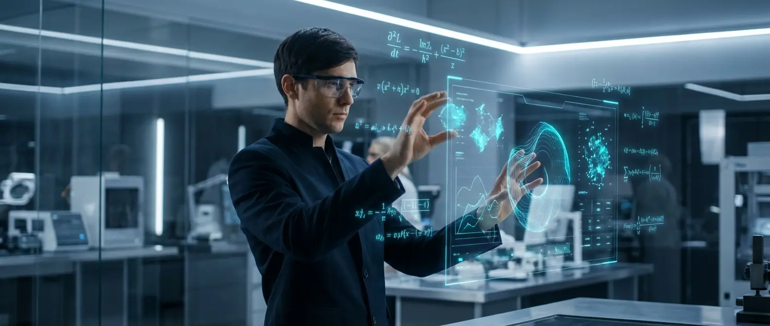 Οικογένεια του 2126 με αρμονική συνύπαρξη ανθρώπων και AI