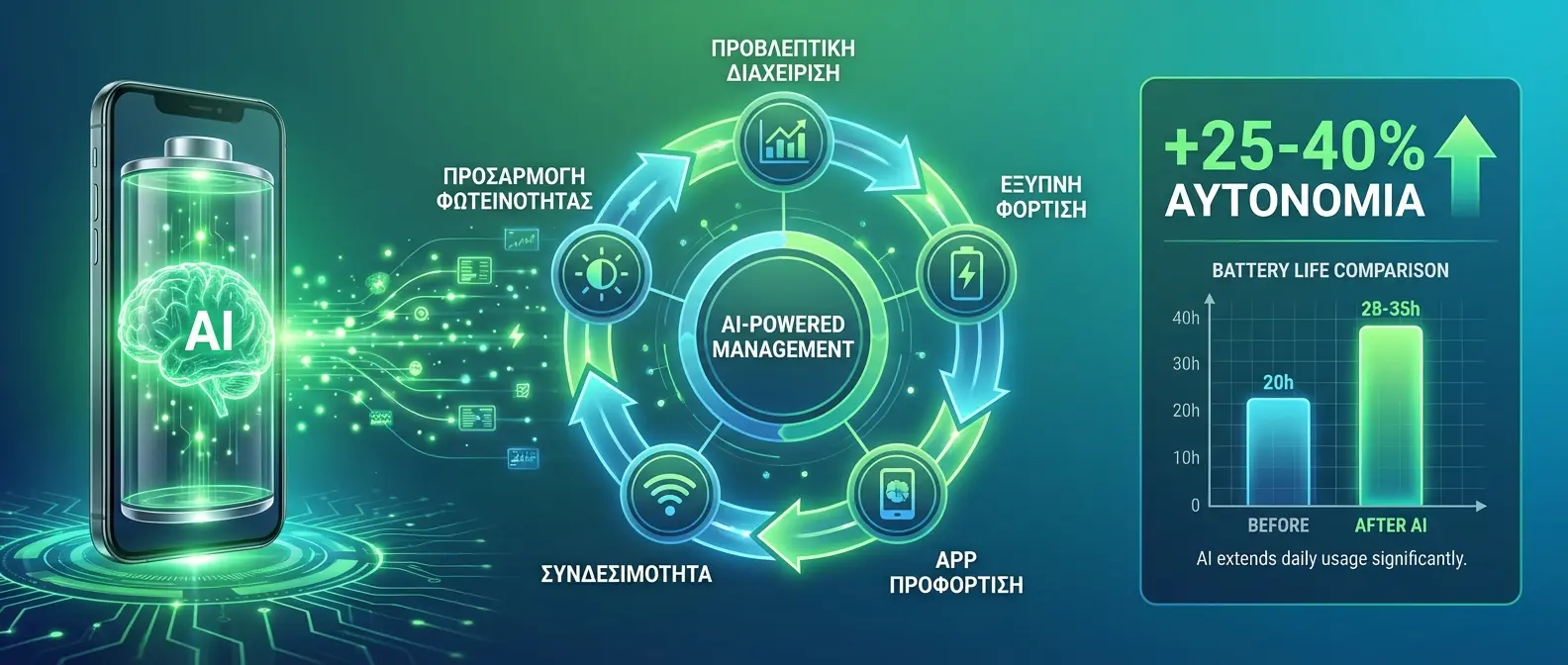 Smart battery management system using AI algorithms for optimal power usage