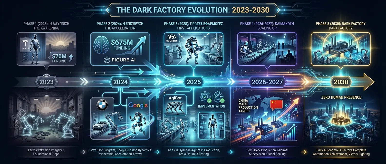 Autonomous humanoid robots collaborating on real-time car assembly without human supervision