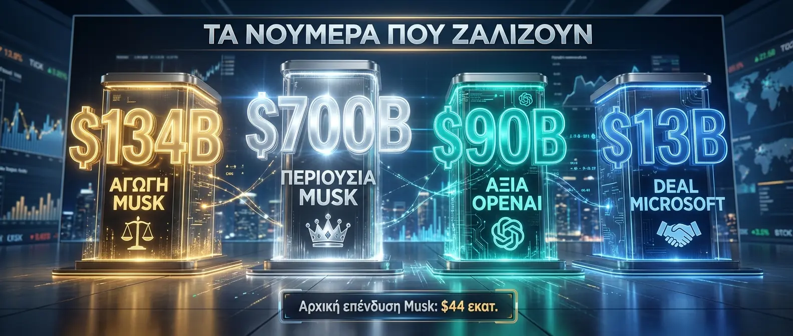 Infographic displaying the $134 billion damages and financial implications