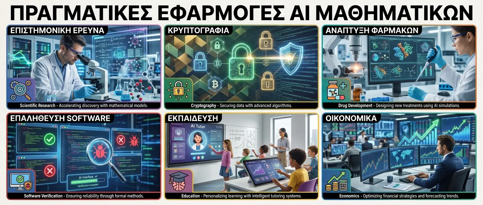 Future research applications of AI in advanced mathematics and theorem proving