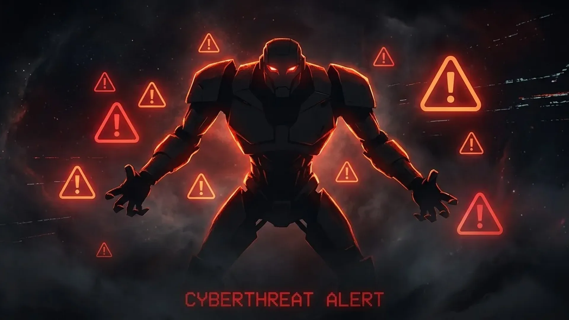 Infographic showing the 10 most dangerous AI risks including deepfakes, autonomous weapons, and existential threats to humanity