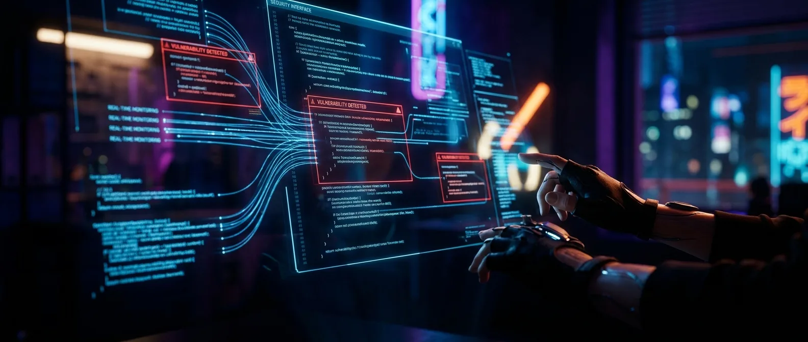 Claude Mythos AI system interface showing zero-day vulnerability detection in real-time