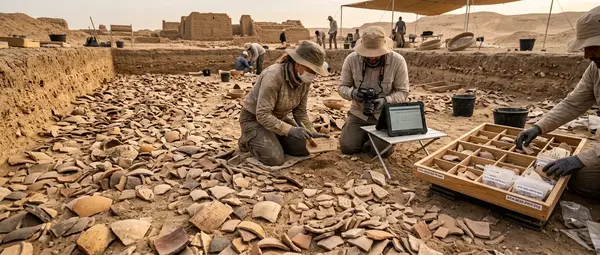 3,000 Ancient Ostraca Discovered in Athribis: Major 2026 Discovery