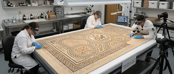 Stolen Roman Mosaic Returns Home After Decades