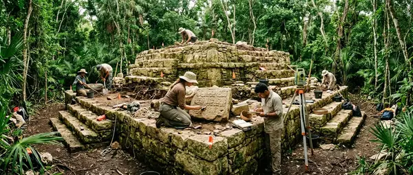 Maya Ritual Platform Discovery Rewrites Yucatan History