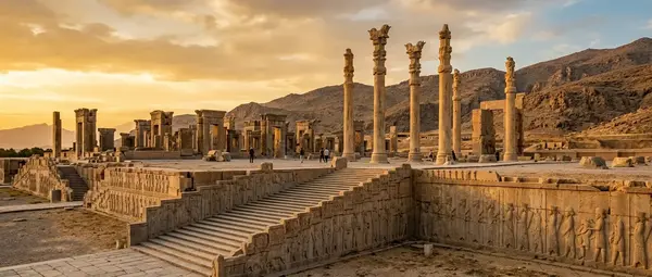 Persepolis: Ruins of Persian Glory Frozen in Stone
