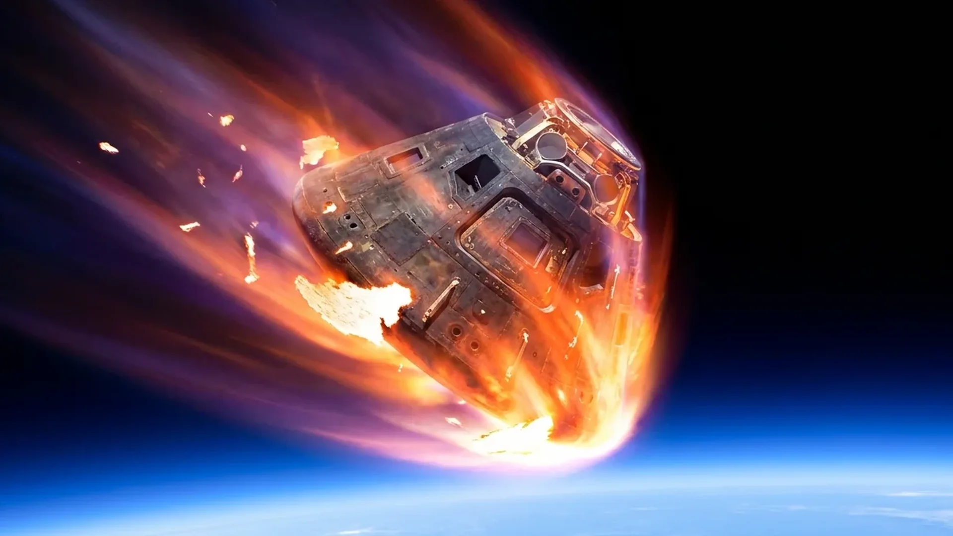 NASA's Orion capsule heat shield showing erosion damage and cracking patterns discovered after Artemis 1 reentry mission