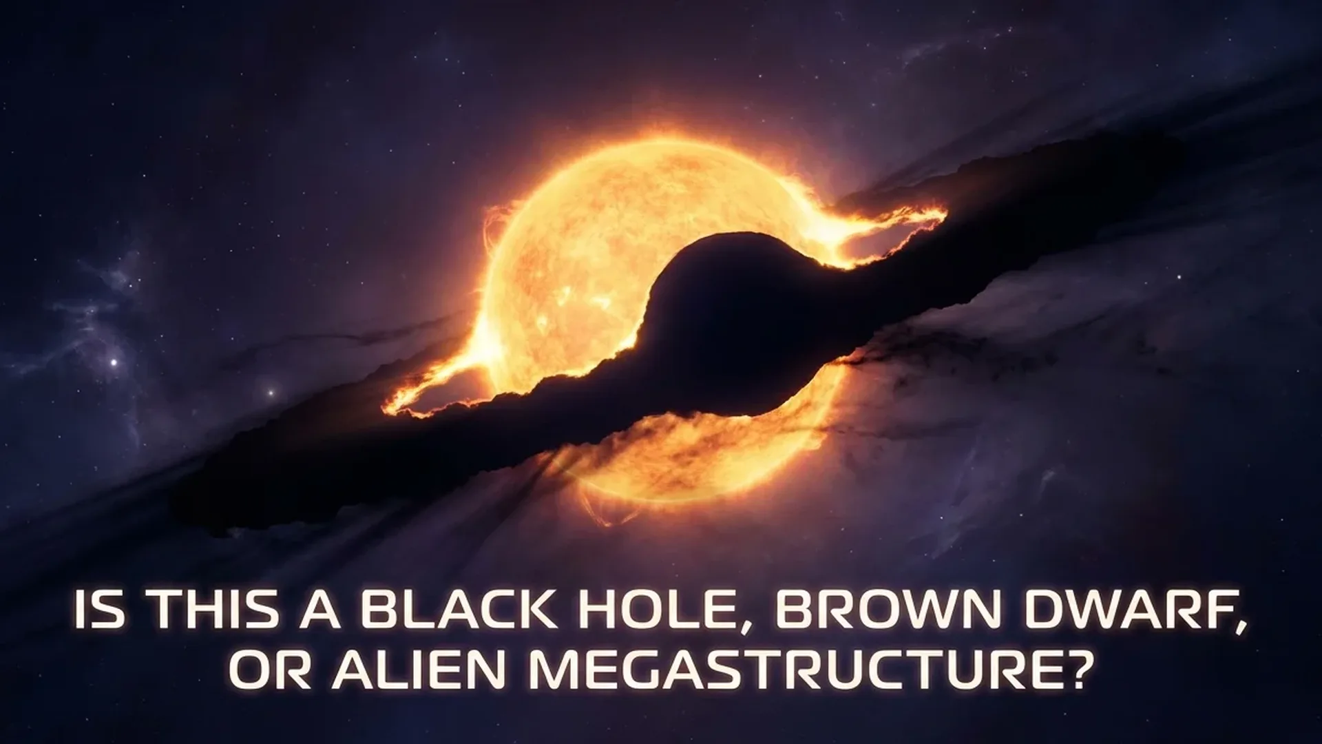 Αστέρι που καταπίνεται από μαύρη τρύπα σε παλιρροϊκή διάσπαση με εκτυφλωτική λάμψη