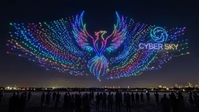 Drone Light Shows 2026: Spectacular Sky Displays
