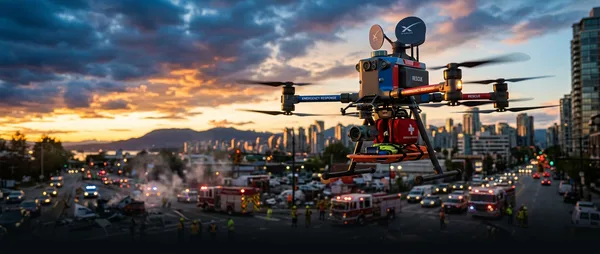 BRINC Guardian: Emergency Drone with Starlink Connectivity