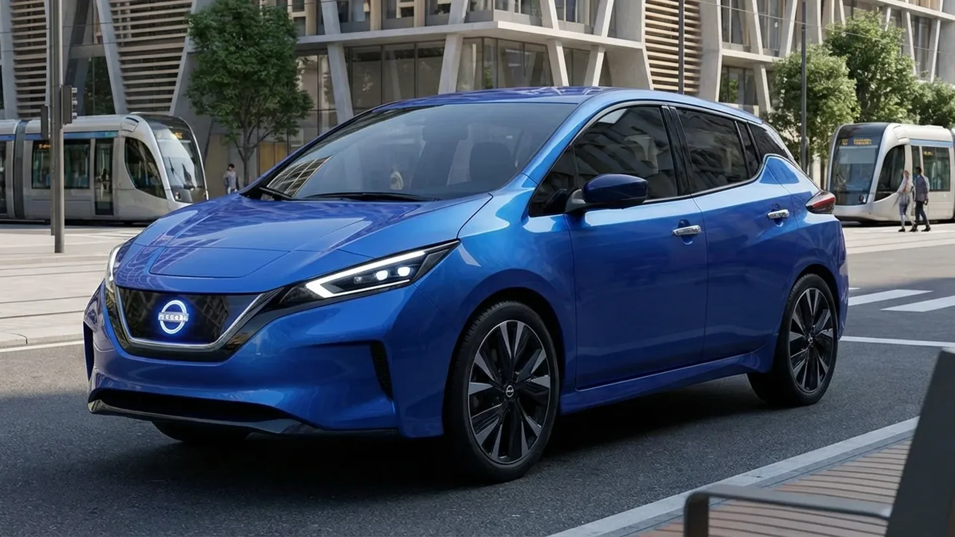Nissan Leaf 2026 third generation electric crossover SUV with new AmpR Medium platform and modern design