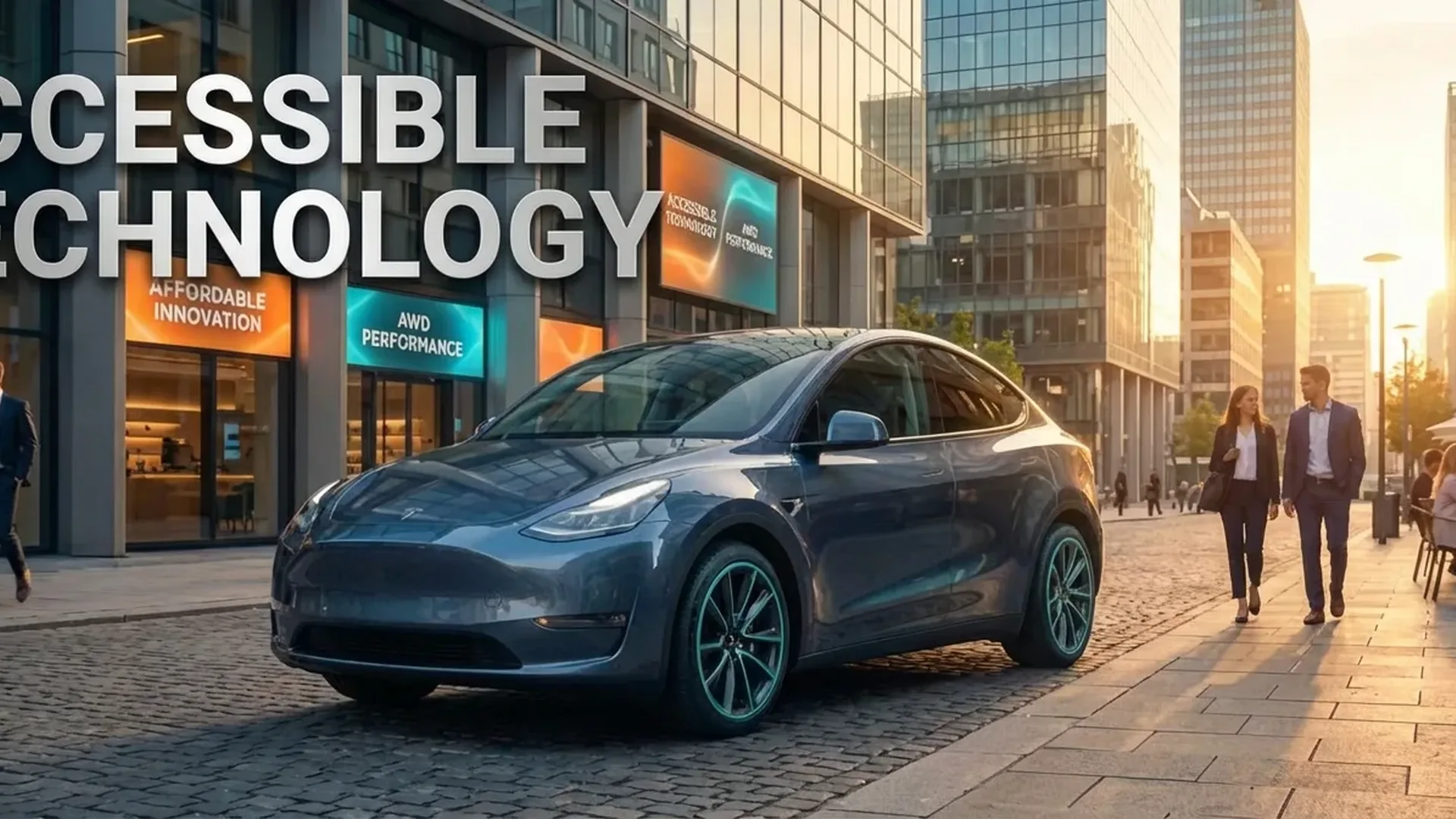 Tesla Model Y Juniper 2026 exterior showing new light bar design and clean aerodynamic lines