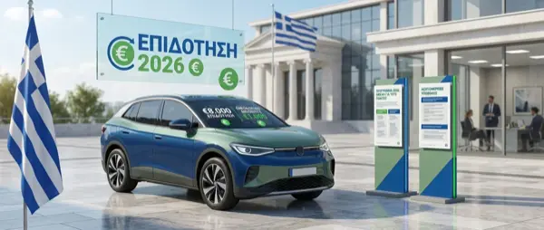 Greece EV Subsidies 2026: €9,000 Electric Car Incentives