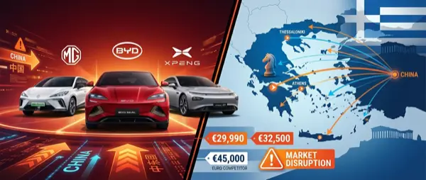 Chinese EVs: Why Greece Is the Next Target