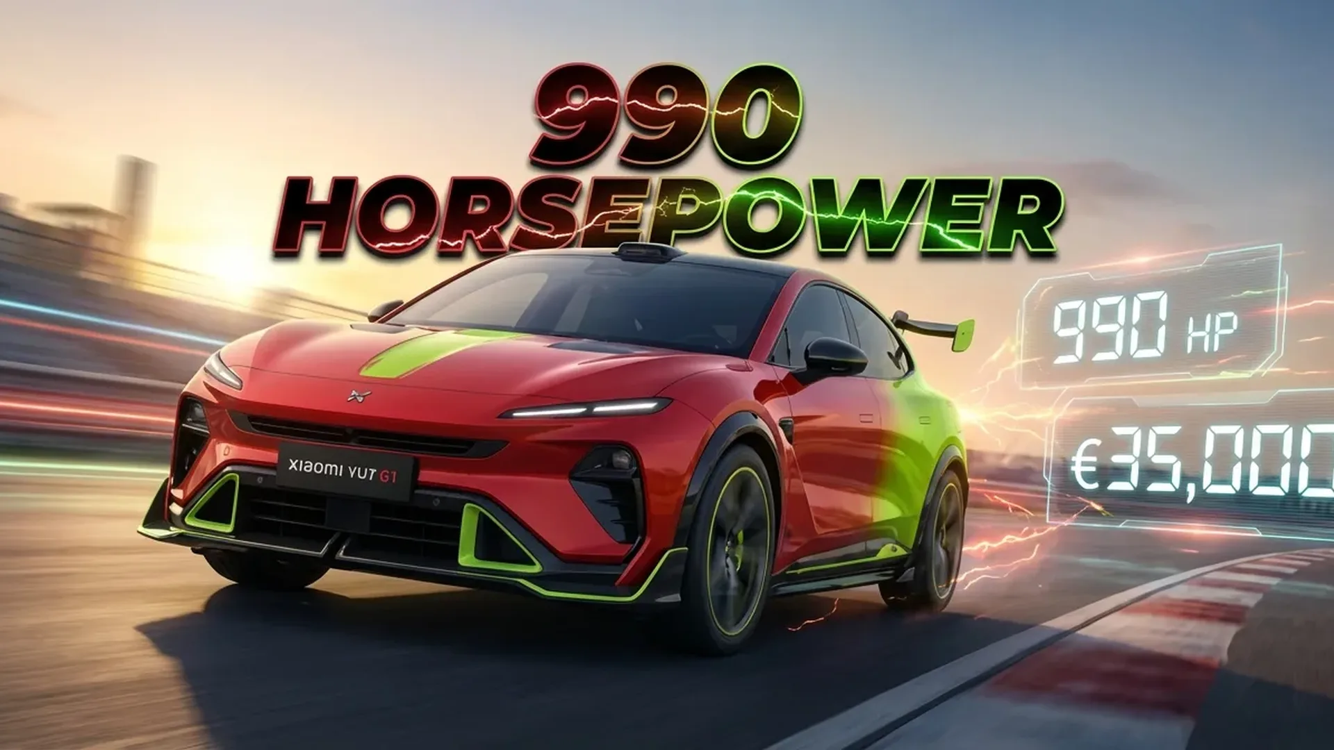 Xiaomi SU7 electric sedan exterior design showing sleek profile and Tesla-competing aesthetics