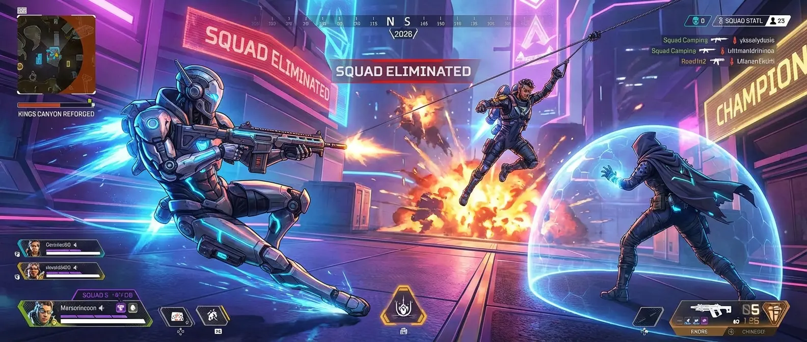 Apex Legends competitive gaming με νέους legends