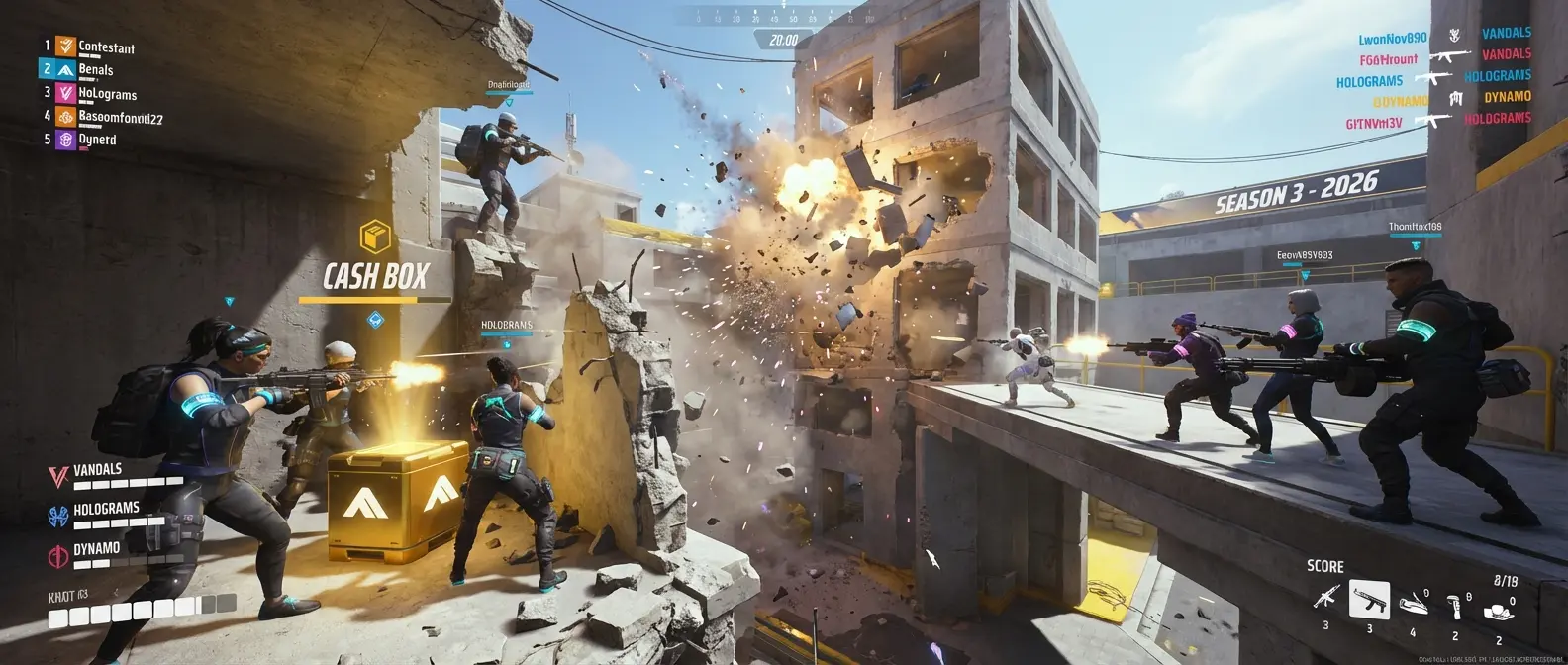 The Finals destructible environment FPS action