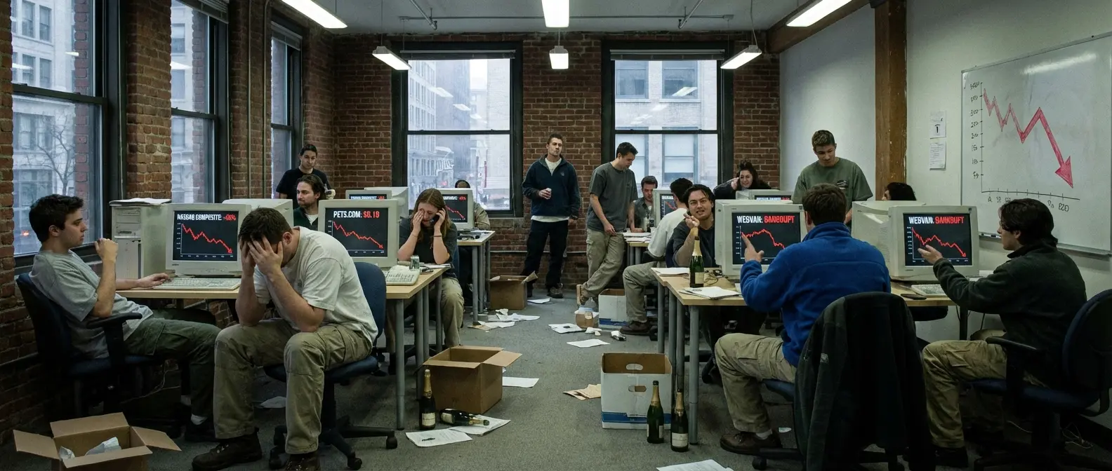 Η φούσκα του Dot-Com - Η μεγαλύτερη χρηματιστηριακή κατάρρευση της ψηφιακής εποχής