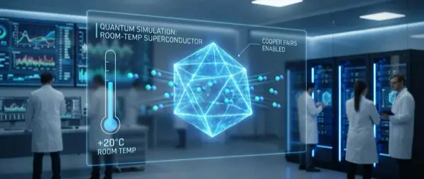 Quantum Computers Hunt for Room-Temperature Superconductors