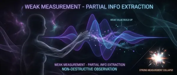 Ασθενείς κβαντικές μετρήσεις: Κρυφοκοιτάζοντας χωρίς