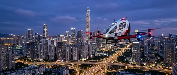 Flying Taxis: Vertiports in Cities by 2030