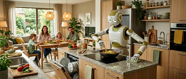 Home Robots: They Clean, Cook, Do Everything
