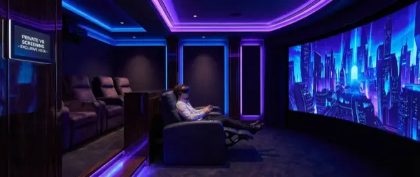 VR Cinema: Movies in Virtual Theaters