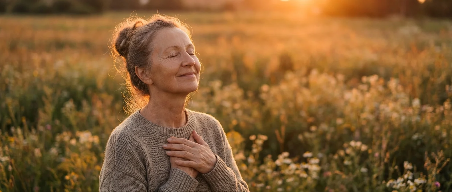 Brain scan showing neural pathways activated by gratitude practice and positive emotions