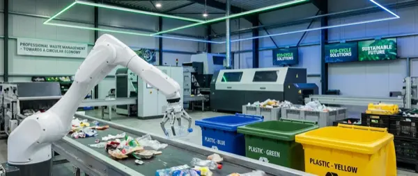 Recycling Robots: How AI Sorts Your Waste