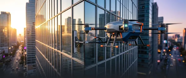 Lucid Bots Raises $34M for Drones That Replace Window Cleaners