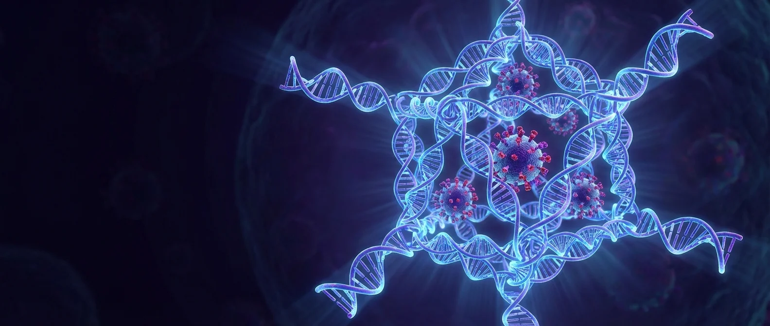 DNA origami nanoparticles designed to mimic HIV virus structure for vaccine development