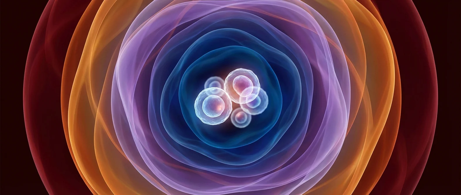 Molecular diagram showing how life experiences create epigenetic changes in immune cells