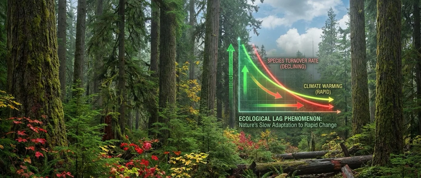 Ecosystem showing biodiversity slowdown despite accelerating climate change impacts