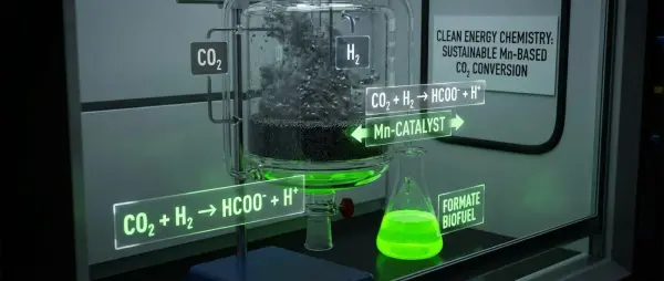 Manganese Catalyst Converts CO2 Into Clean Fuel at Record