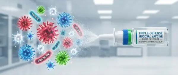 Nasal Vaccine Targets COVID, Flu, and Pneumonia at Once