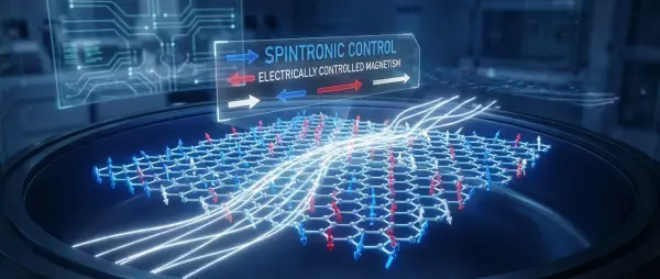 2D Magnetism: Electric Control Opens the Door to Spintronics