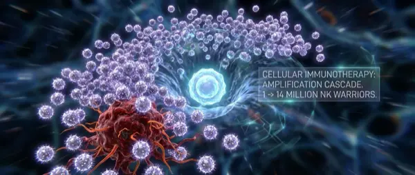One Stem Cell Produces 14M NK Cells Against Cancer