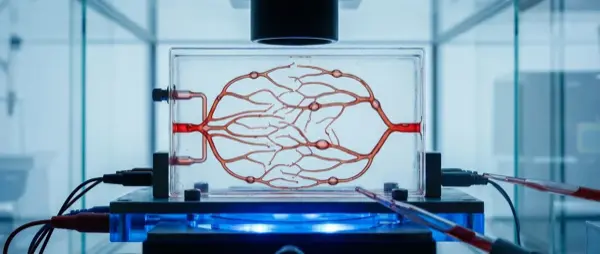 Living Blood Vessels on a Chip Mimic Real Ones
