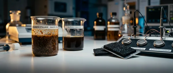 Bourbon Waste Powers Next-Gen Supercapacitors with 25x Energy