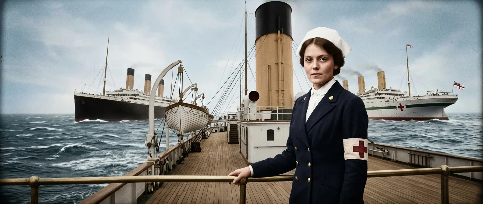 Violet Jessop, the nurse who survived disasters on Olympic, Titanic, and Britannic ships