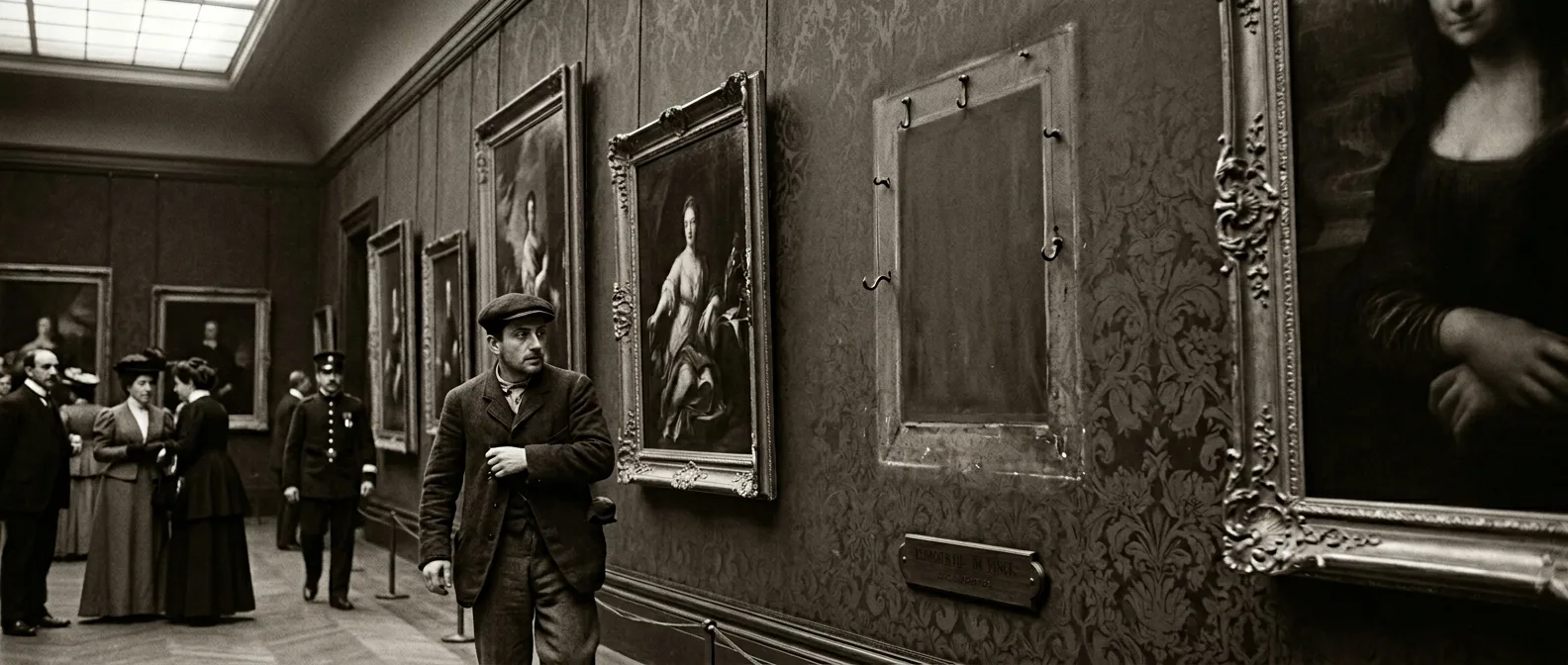 Vincenzo Peruggia, the Italian handyman who stole the Mona Lisa from the Louvre in 1911