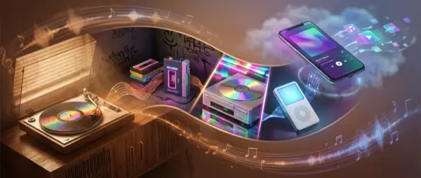 The History of Music Listening: From Vinyl to Streaming