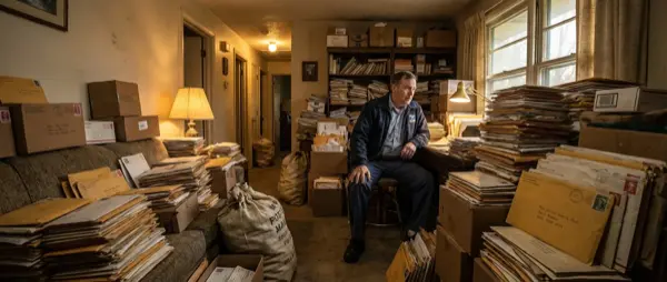 The Postman Who Hoarded 40,000 Letters at Home