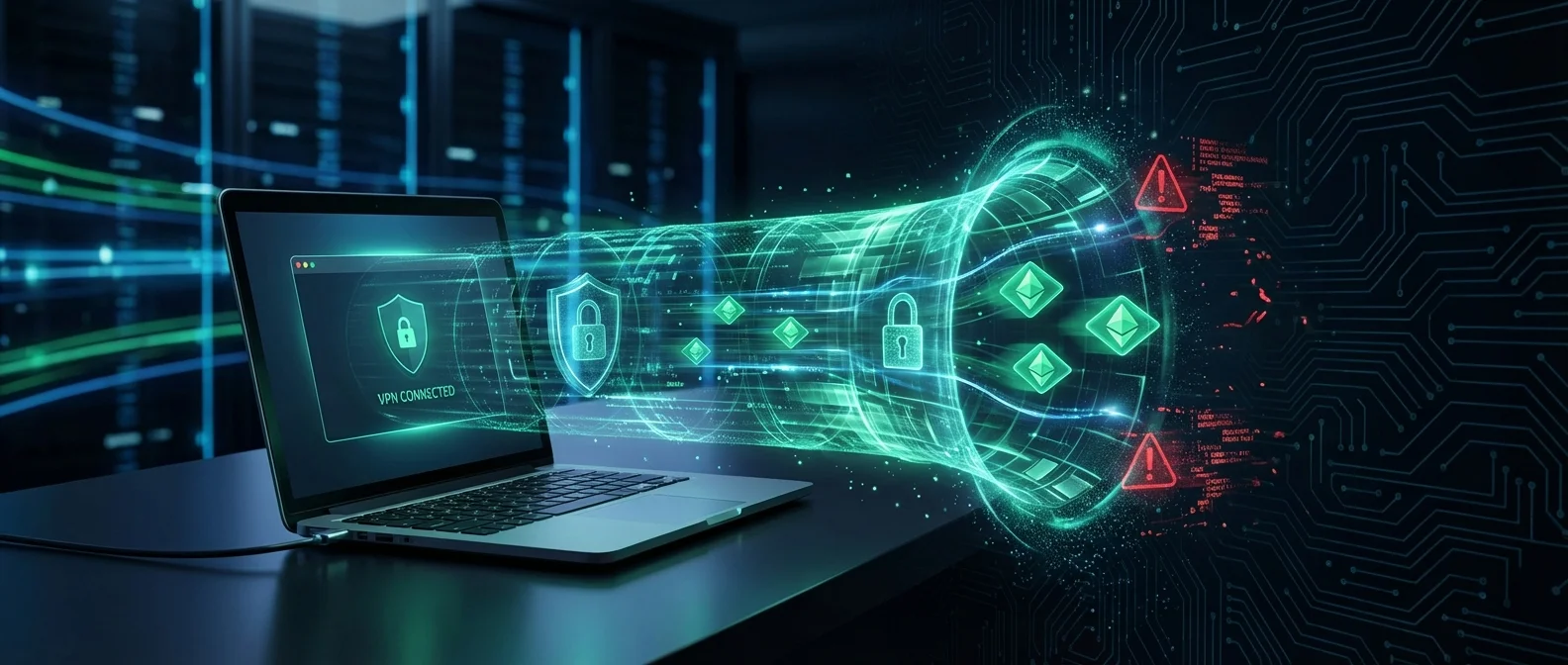VPN market growth chart showing 1.75 billion users and $76 billion market value in 2026