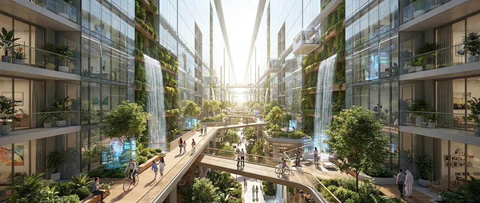 The Line NEOM - Η φουτουριστική πόλη 170 χιλιομέτρων στη Σαουδική Αραβία