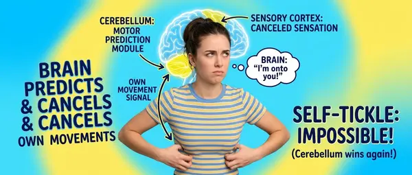 Γιατί Δεν Μπορείς να Γαργαλιστείς Μόνος: Ο Εγκέφαλος