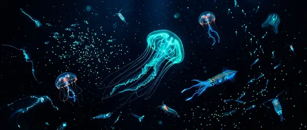 10 Creatures That Glow in the Ocean