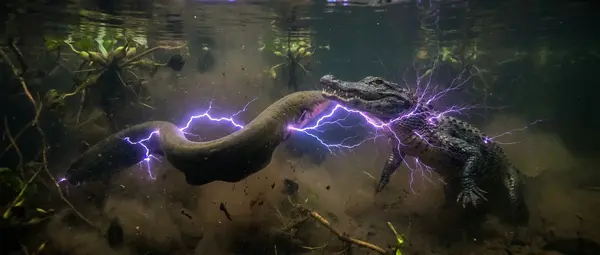 Electric Eel Delivers 860 Volts That Can Kill Alligators